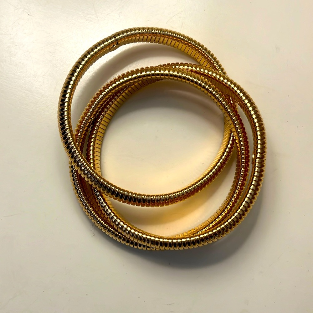 STACK CITY BEADZ THE COBRA TRIPLE STACK BANGLE